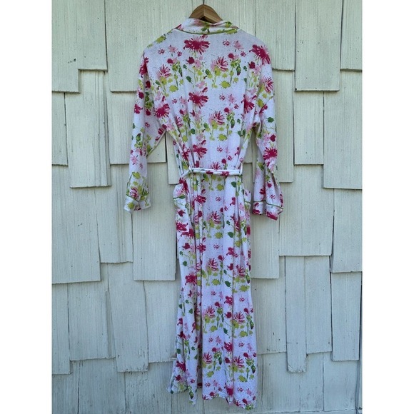 Soft Surroundings Floral Cotton Painterly Robe‎ Small - Picture 7 of 7